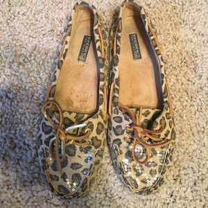 Sperry Leopard Loafer