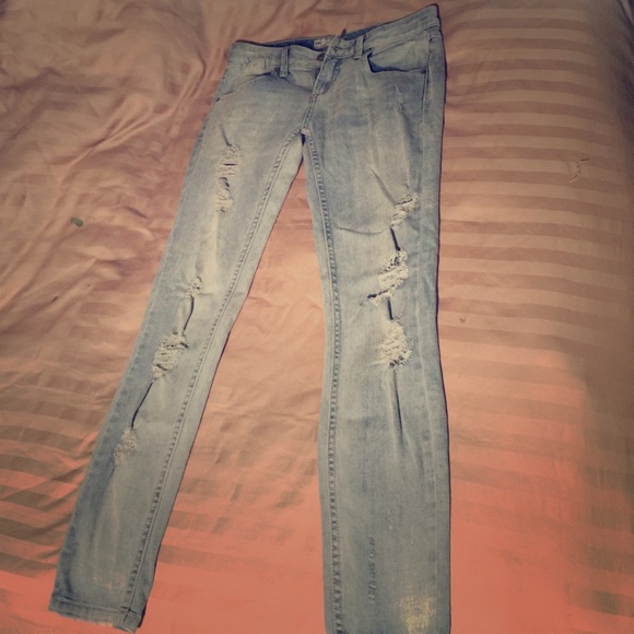 Free people destroyed jeans!