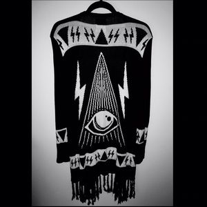 UNIF Occult Psychic Poncho All Seeing Eye [SMALL]