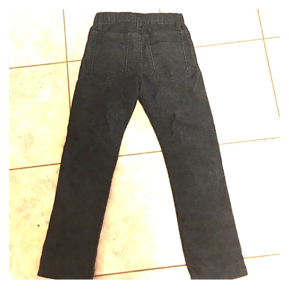 Boys Black slim straight cords