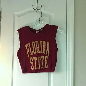 Florida State crop top