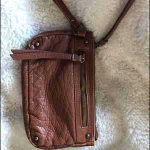 Billabong Leather Wristlet