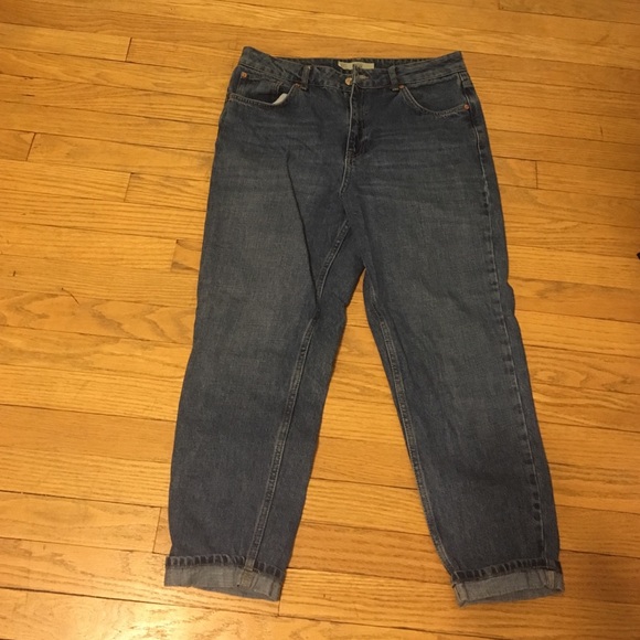 Topshop moto mom jeans