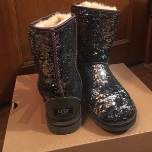 Classic Short Sparkles Ugg Boots