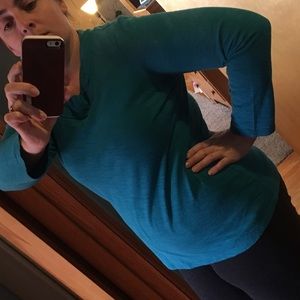 Teal LS shirt