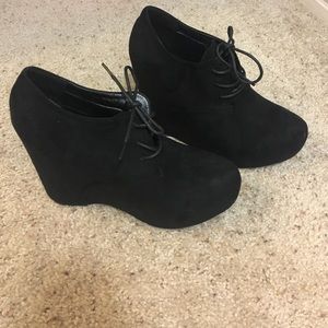Black booties