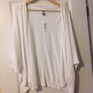 Old Navy white shrug