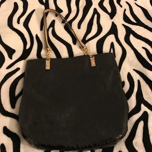 Michael Kors black patent leather purse!