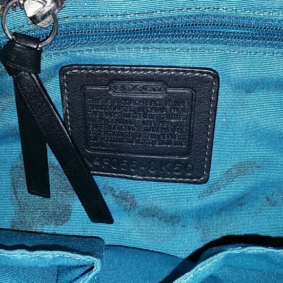 Large Black Coach Tote - Picture 4 of 4