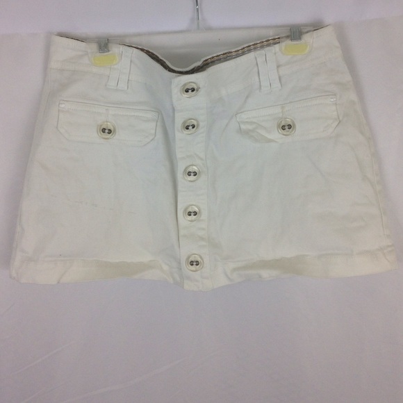Retro Sound Girl White mini skirt - Picture 1 of 3