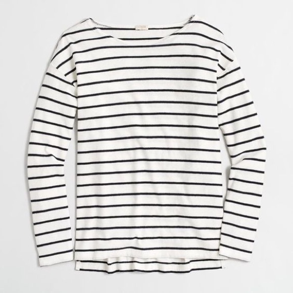 J.Crew Striped Long-Sleeve Shirt (NWT)