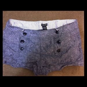 Cute buttoned shorts!