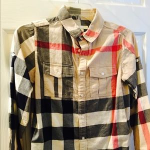 Authentic Burberry Classic Shirt (12Y) - Big Boy