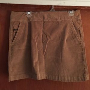 Banana Republic corduroy mini sz 8