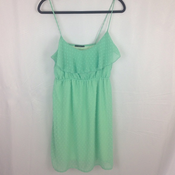 Fun textured Mint Dress