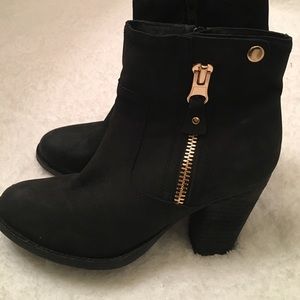 Black booties