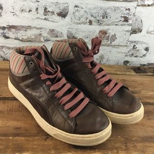 Puma  leather high tops