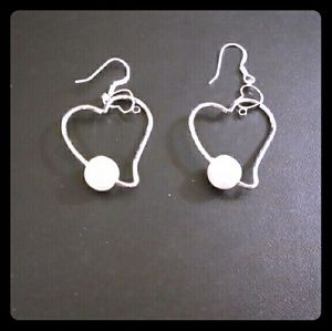 Heart earrings