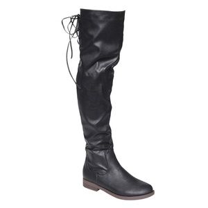 Chase & Chloe BRAND NEW Over the Knee Black Boots