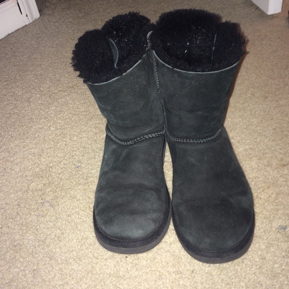 Black UGG boots