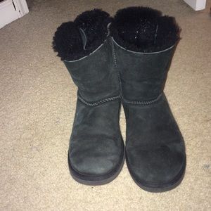 Black UGG boots
