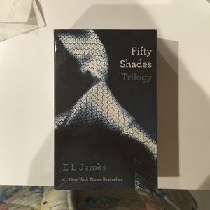 Brand new never opened 50 shades of grey trilogy