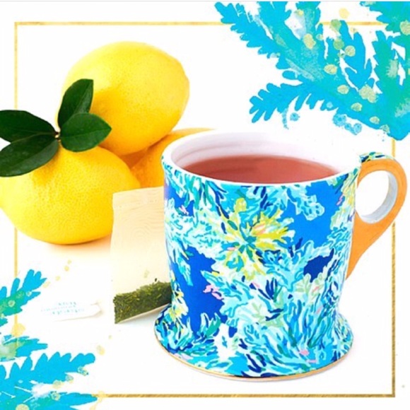 $4️⃣4️⃣Lilly Pulitzer Wade & Sea Mug NWT UNOPENED