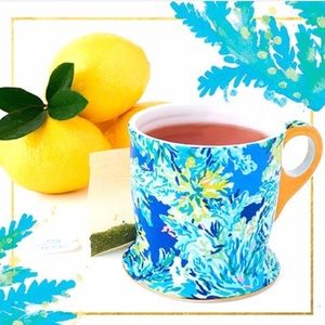 $4️⃣4️⃣Lilly Pulitzer Wade & Sea Mug NWT UNOPENED