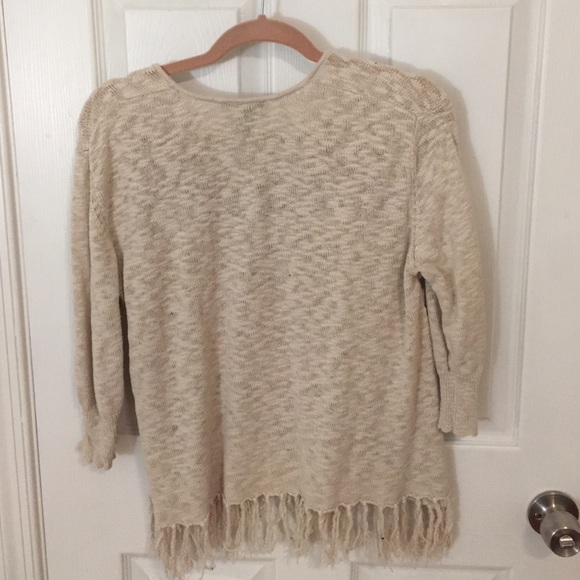 American Rag Fringe Sweater - Picture 2 of 2