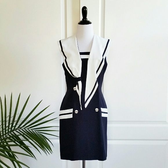Joseph Ribkoff Dresses & Skirts - Vintage Joseph Ribkoff Sailor Skort Romper
