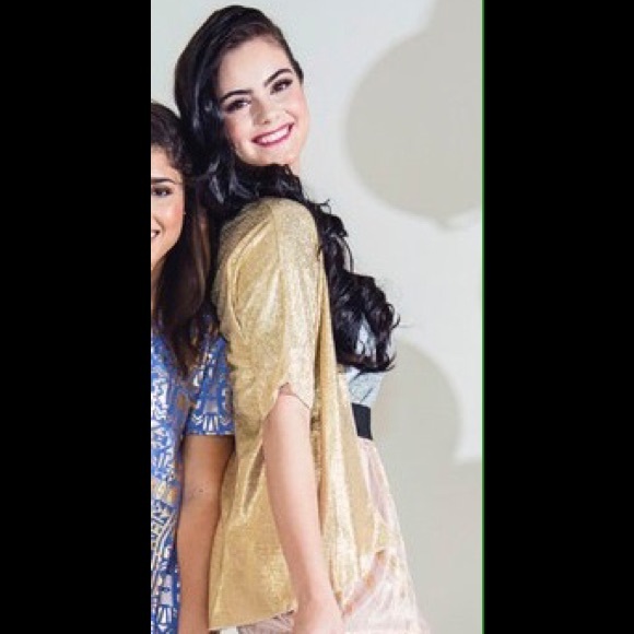 Elegant Collection Gold Small Kimono Bianka - Picture 4 of 4