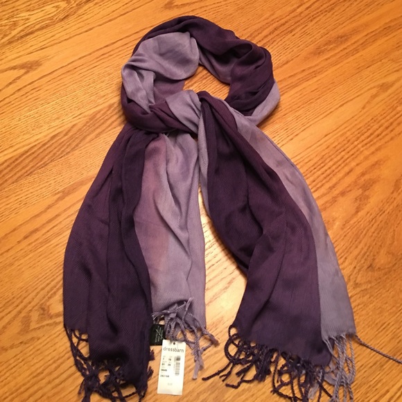 Dressbarn Shades of Purple Scarf. NWT!