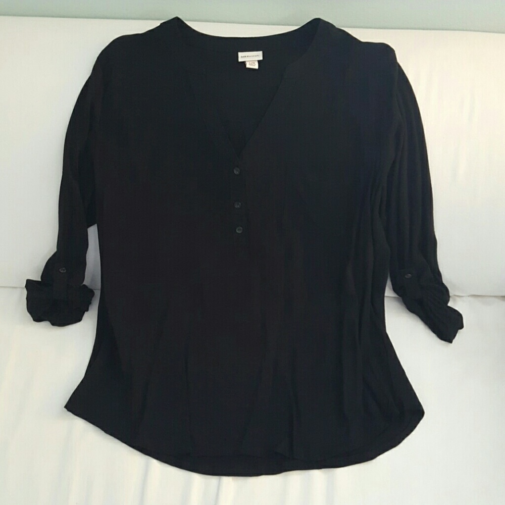 Merona roll tab sleeved shirt
