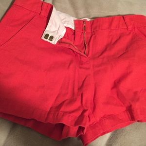 Red forever 21 shorts.