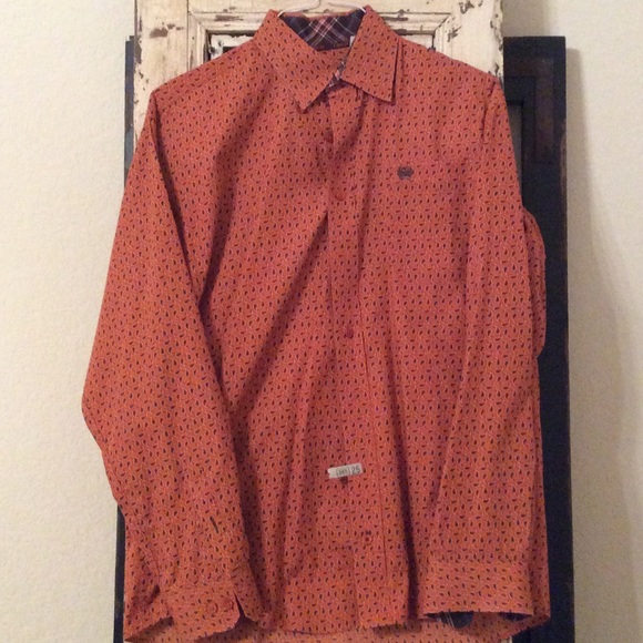 Paisley button down