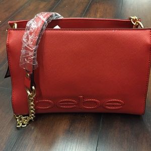 Bebe Bailey xbody bag in ruby red