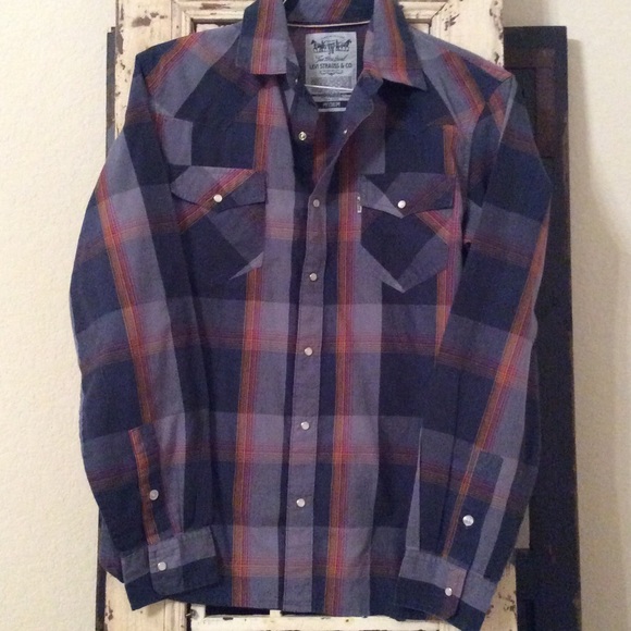 Plaid button down