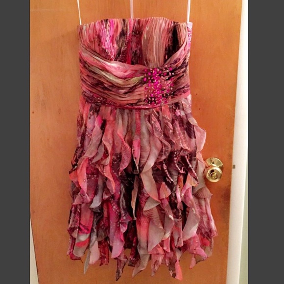 Cache Dresses & Skirts - Strapless prom dress