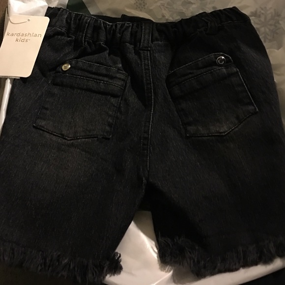 Denim Kardashian Kids Shorts - Picture 2 of 3