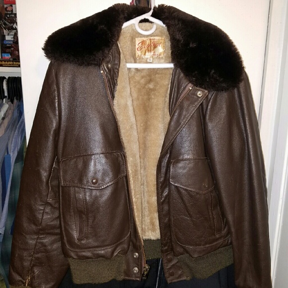 excelled leather bomber jacket