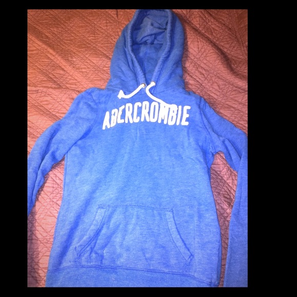 Abercrombie & Fitch blue hoodie