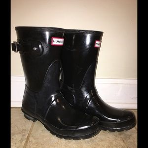 Women's Original Short Gloss Hunter Rain Boots