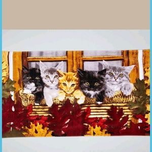 Kitty Cats Velour Beach Towel 30"x60"