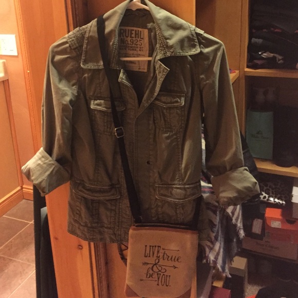 Ruehl NO. 925 Army Green Jacket - Picture 4 of 4