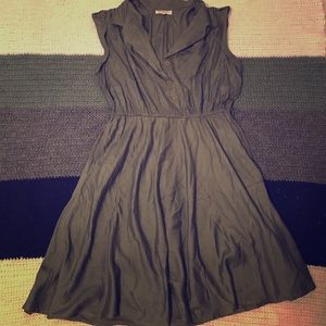 Dark green dress