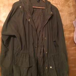 Army trench coat