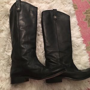 Frye Melissa button Riding boots