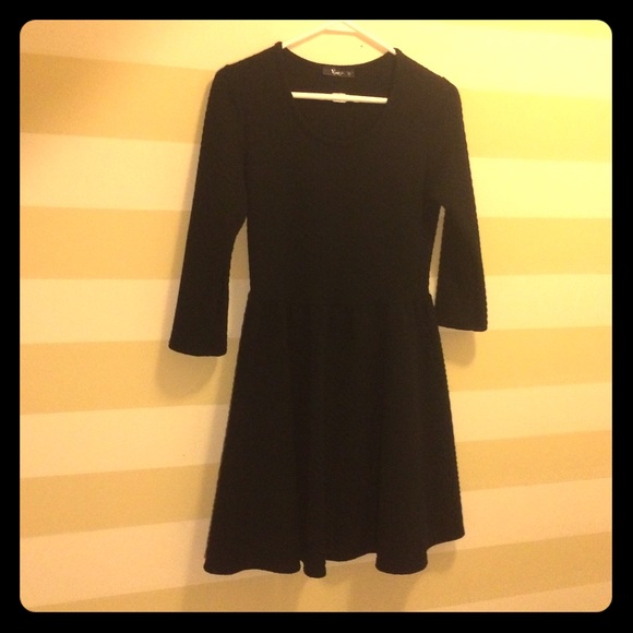 Casual Black Dress