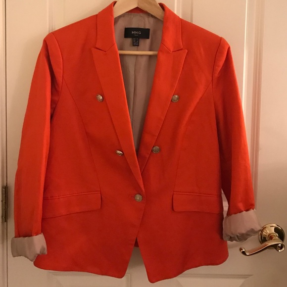MNG by Mango Orange blazer