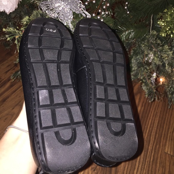 New Coach Womens black size 7.5 leather loafers - Picture 4 of 4